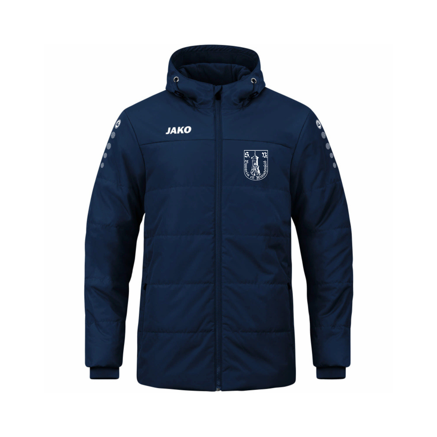 JAKO Team Coachjacke Stadionjacke mit Kapuze