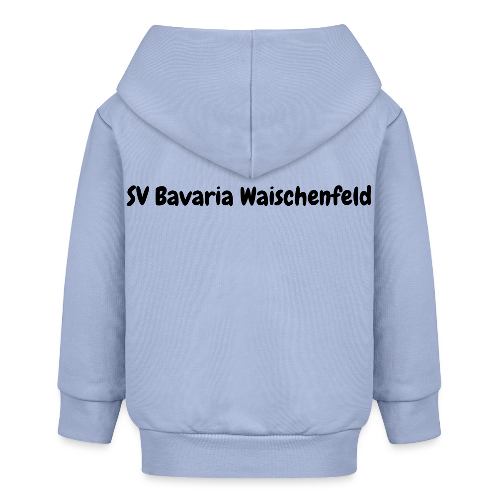 Bio Baby Zip Hoodie - Sky