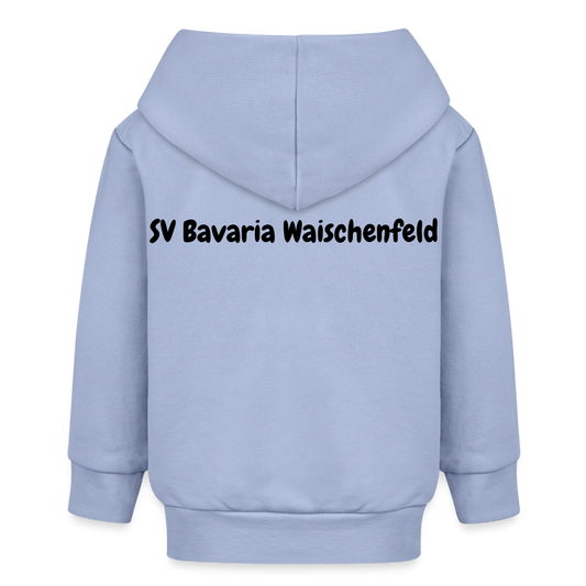 Bio Baby Zip Hoodie - Sky