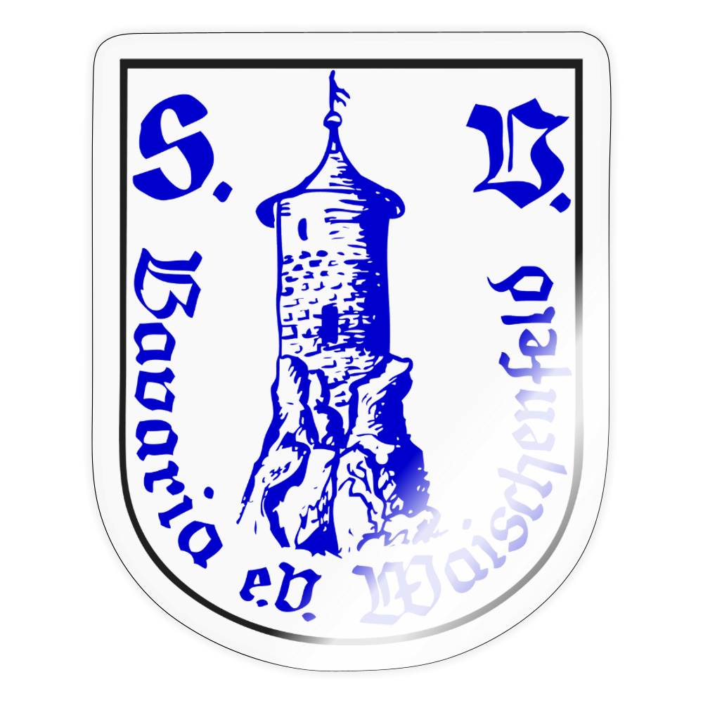 Bavaria-Sticker - Transparent glänzend