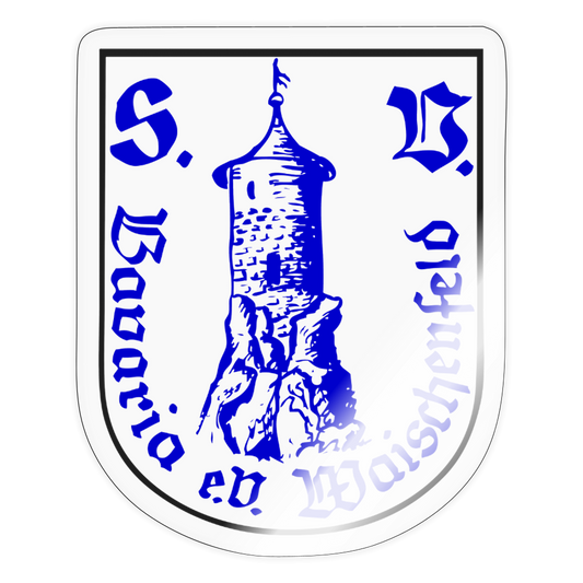 Bavaria-Sticker - Transparent glänzend