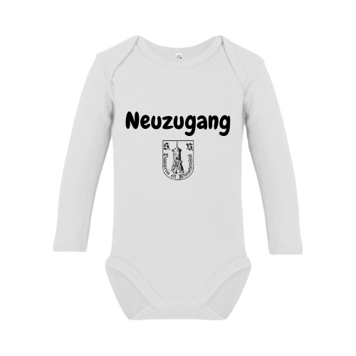 Langarm-Body "Neuzugang" Baby