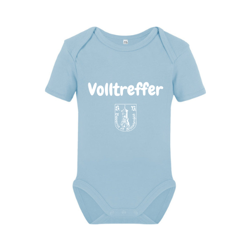 Kurzarm-Body "Volltreffer" Baby
