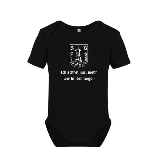 Kurzarm-Body "Schrei" Baby