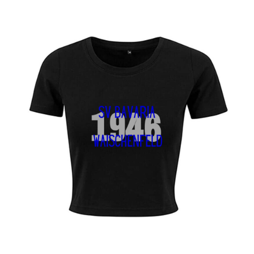 Cropped Shirt "1946 Bavaria" Damen