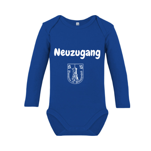 Langarm-Body "Neuzugang" Baby