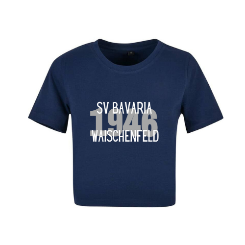 Cropped Shirt "1946 Bavaria" Damen