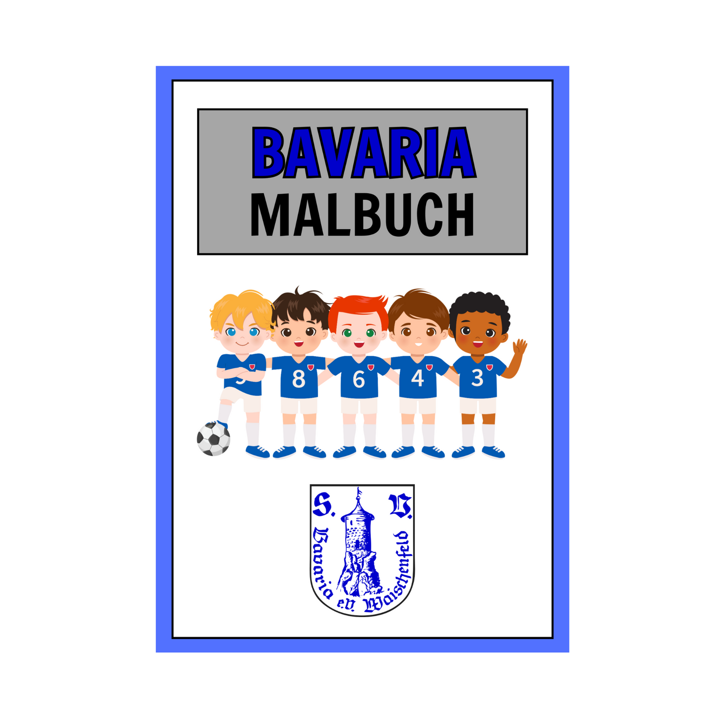 Bavaria Kinder Malbuch